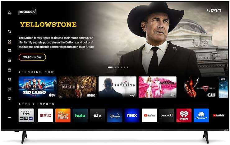 VIZIO 75-inch Quantum 4K QLED Smart TV with Dolby Vision, 120FPS @ 1080p PC Gaming, WiFi 6, Bluetooth Headphone Capable, Apple AirPlay, Chromecast Built-in (New)- M75Q6-L4 - Image 2