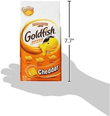 Goldfish Cheddar Cheese Crackers, Baked Snack Crackers, 6.6 oz Bag (Pack of 2) - Image 11