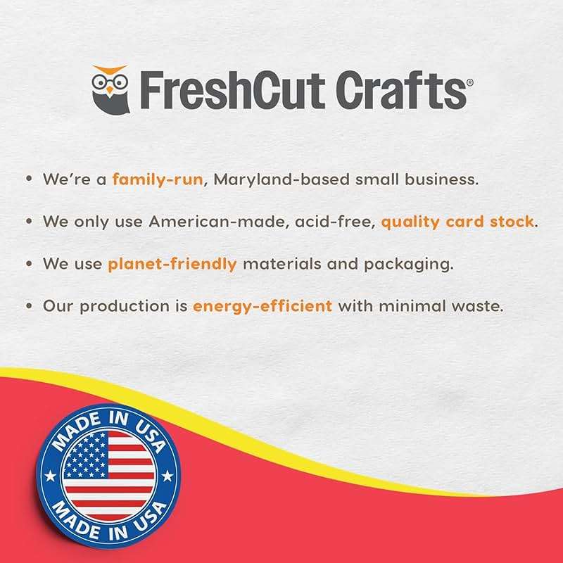 FreshCut Crafts: 280 Pieces of DIY Flower Cutouts with IDEA Guide - 2-Sided Punch Out Tulips, Daisies, Daffodils, Flowers Ideal for Spring Craft Projects, and Mother's Day DIY Gift Craft - Image 9