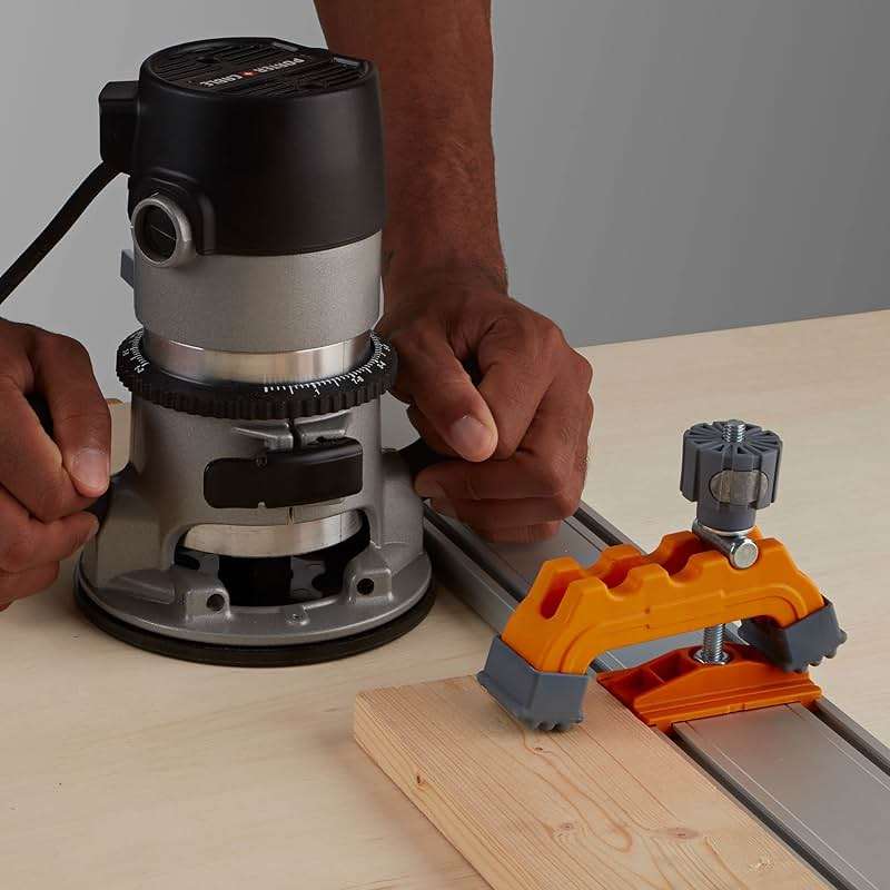 BORA 6-Piece NGX Premier Set for Making Precision Cuts, Includes 50" Clamp Edge, 50" Clamp Edge Extension, Saw Plate RT, Track Clamp Pair, T-Square Clamp Edge Accessory, Twin Rail Rip Guide, 544650 - Image 5