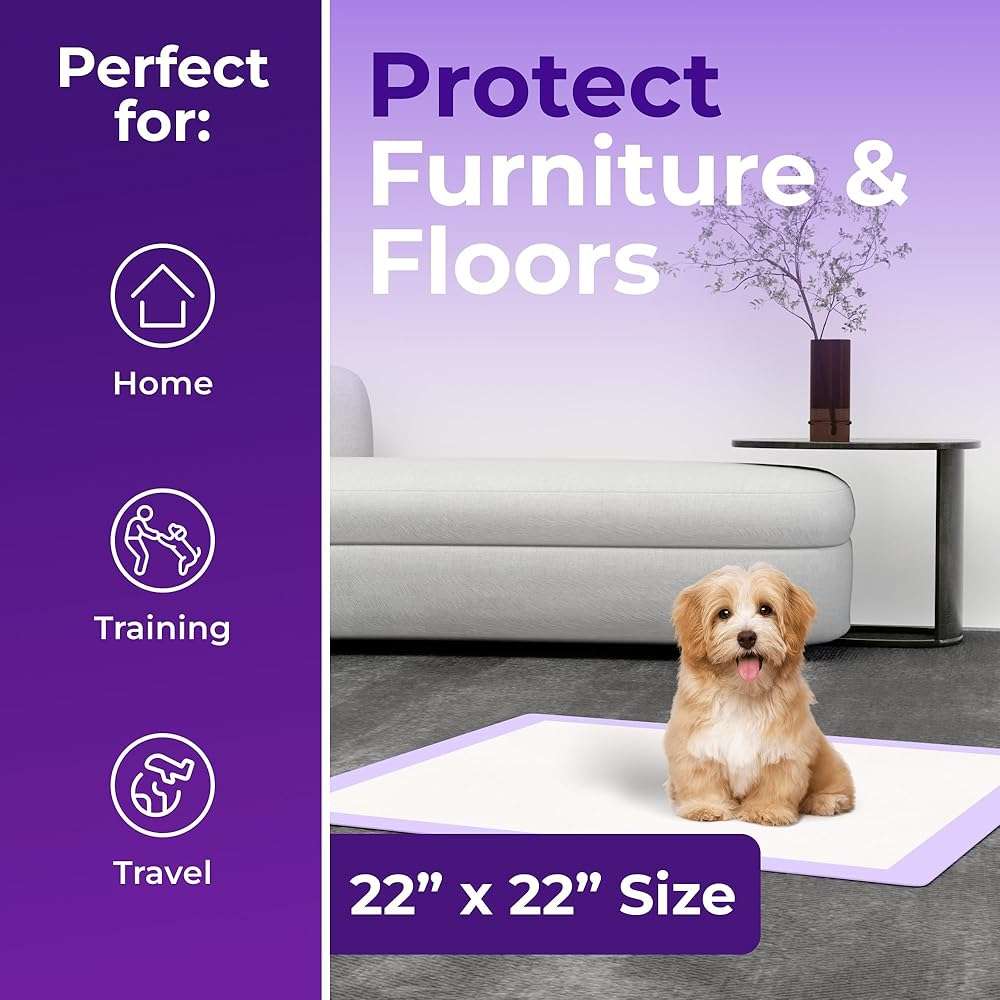 GREEN LIFESTYLE Pee Pads - Super Absorbent & Leak-Proof Pee Pads for Dogs - Puppy Pads - Waterproof Dog Pads, Dog Training Pads for Cats, Rabbits (Pack of 80 - 22x22) - Image 4