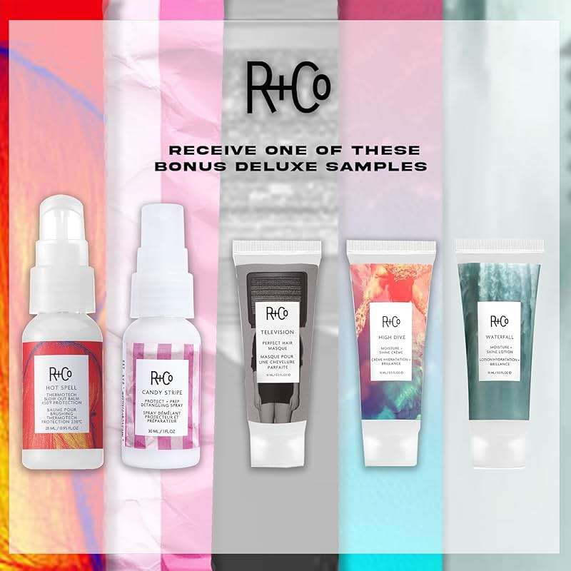 R+Co Dallas Biotin Thickening Shampoo and Conditioner Set– Volumizing Formula for Fine, Thin Hair – Adds Strength, Body & Fullness – Sulfate-Free, Vegan & Cruelty-Free – 8.5 oz 2PK+ Sample - Image 2