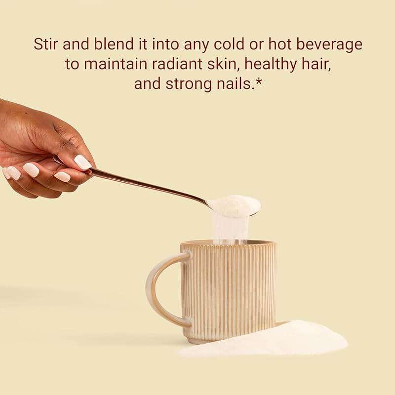 Live Conscious Collagen Peptides Powder - Peach Mango Flavored Collagen Powder - Hair, Skin, Nail, & Joint Support - Type I & III Grass-Fed Collagen Supplements for Women and Men - 30 Servings - 13oz - Image 6