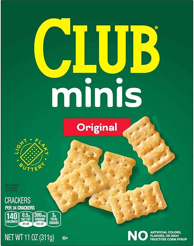 Club Minis Crackers, Lunch Snack, Original, 11oz Box - Image 12