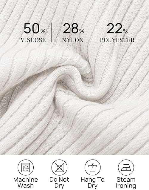 ZESICA Women's Short Sleeve Square Neck Color Block T Shirt 2026 Summer Slim Fit Ribbed Knit Basic Tee Tops - Image 6