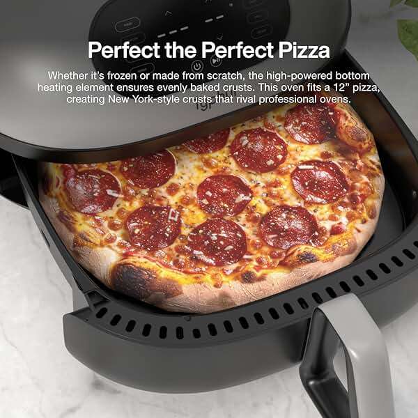 Typhur Dome 2 AI Smart Air Fryer, 15-in-1 Large Flat Airfryer with Top & Bottom Heating, Self-Cleaning Digital Fryer, PFAS-Free Ceramic Basket, Fits a 12" Pizza or Steaks, Whisper-Quiet, 120V - Image 4