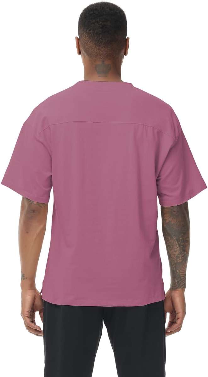 Muscle Killer 1/2pack Mens T Shirt Gym Workout Dry Fit Short Sleeve Athletic Fitness Crew Neck Tee Shirts Casual Loose Fit - Image 5