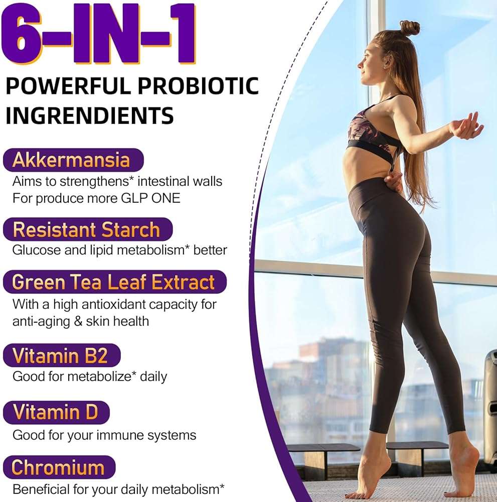 Akkermansia Supplement - 300 Billion AFU Akkermansia Muciniphila, Akkermansia Probiotic for Women & Men, for Boost , Digestive, Gut, Immunity, Enhances Gut Lining Function & Intestinal Walls, 60 Count - Image 4