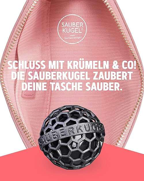 Sauberkugel - The Clean Ball - The clever way of cleaning purses, bags, backpacks and school bags (Summerfield Collection) - Image 4