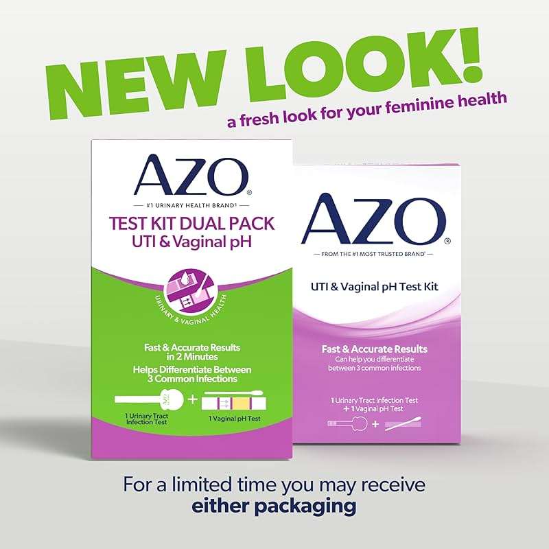 AZO Urinary Tract Infection (UTI) Test Strip + Vaginal pH Test Kit, Fast & Accurate Results, from The #1 Most Trusted Brand, FSA/HSA Eligible - Image 2