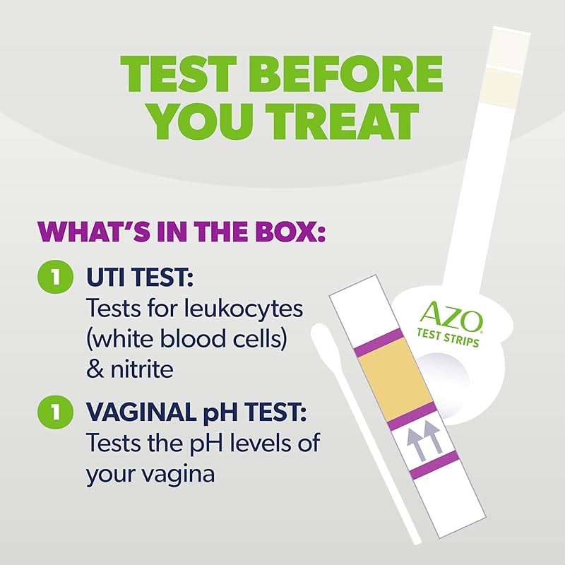 AZO Urinary Tract Infection (UTI) Test Strip + Vaginal pH Test Kit, Fast & Accurate Results, from The #1 Most Trusted Brand, FSA/HSA Eligible - Image 5