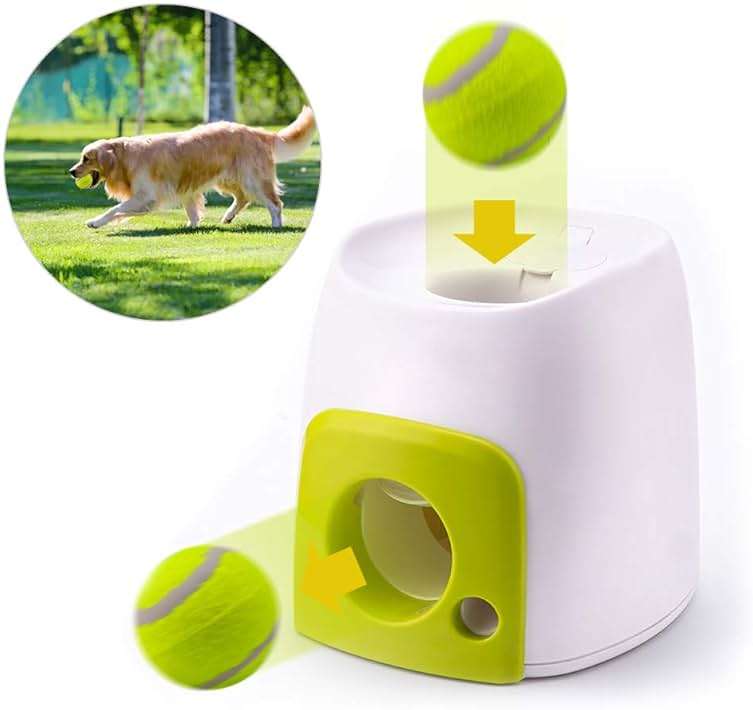 Zerone Interactive Dog Toy, Automatic Pet Treat Dispenser for Cats & Dogs - Smart Feeder with Ball Rolling Function, Training - Image 4