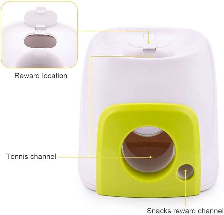 Zerone Interactive Dog Toy, Automatic Pet Treat Dispenser for Cats & Dogs - Smart Feeder with Ball Rolling Function, Training - Image 6