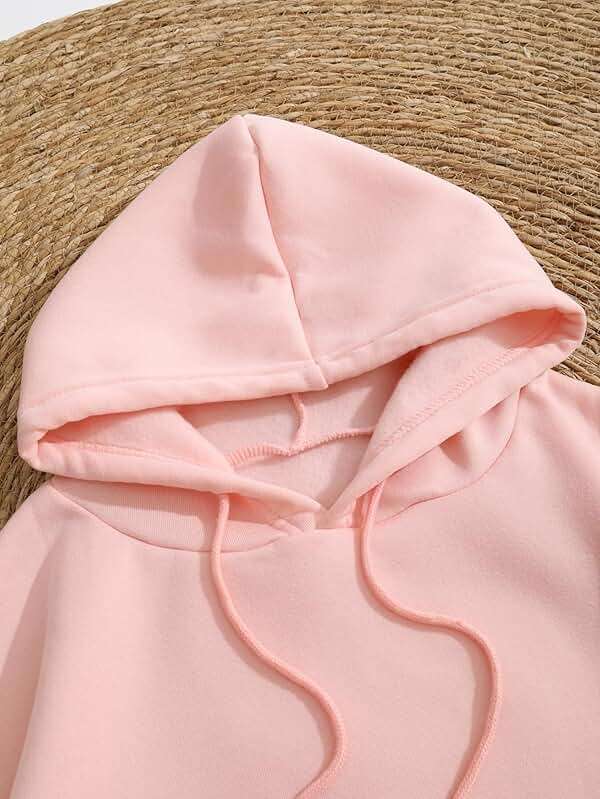 SOLY HUX Womens Sweatshirt Graphic Hoodies Letter Print Casual Long Sleeve Drawstring Pullover Tops with Pocket - Image 4