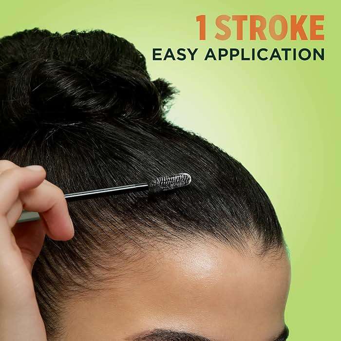 Garnier Fructis Sleek & Shine Frizz Tamer Hair Serum Wand, Flyaway Wand and Hair Mascara Stick, Tame Flyaways Smooth Frizz & Style Edges For Up to 12HRs of Sleek, Slick Back Styling, 0.27 fl oz - Image 9
