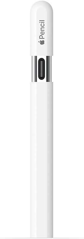 Apple Pencil (USB-C): Device Compatibility Check Required - Pixel-Perfect Precision, Tilt Sensitivity, Perfect for Note-Taking, Drawing, and Signing Documents. Charges and Pairs with USB-C - Image 2