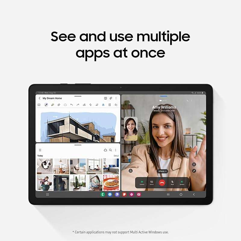 Samsung Galaxy Tab A9+ Plus 11” 64GB Android Tablet, Big Screen, Quad Speakers, Upgraded Chipset, Multi Window Display, Slim, Light, Durable, Kids Friendly Design, US Version, 2024, Silver - Image 8