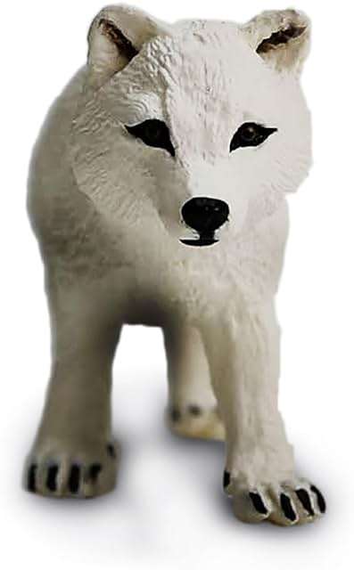 Safari Ltd. Arctic Fox Toy Figure | North American Wildlife Collection | Non-Toxic and BPA Free | Toy Animals | Suitable for Ages 3 and Up - Image 5
