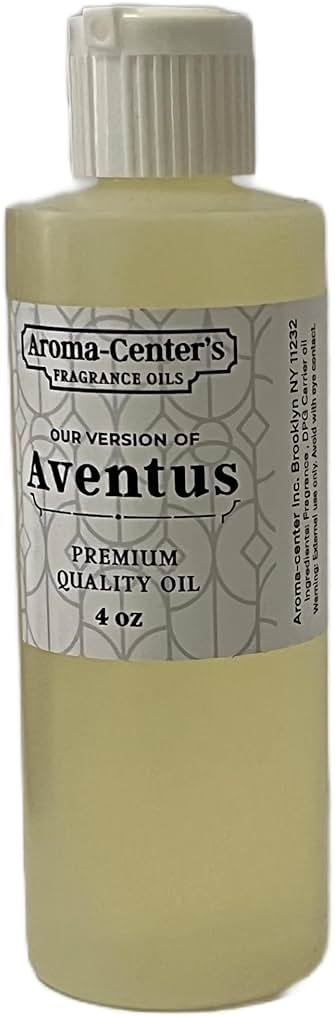 Aroma-Center Compatible with AVENTUS body oil. Alcohol free and Uncut Scented perfume Body oil. Our Impression (1 OZ) - Product Image