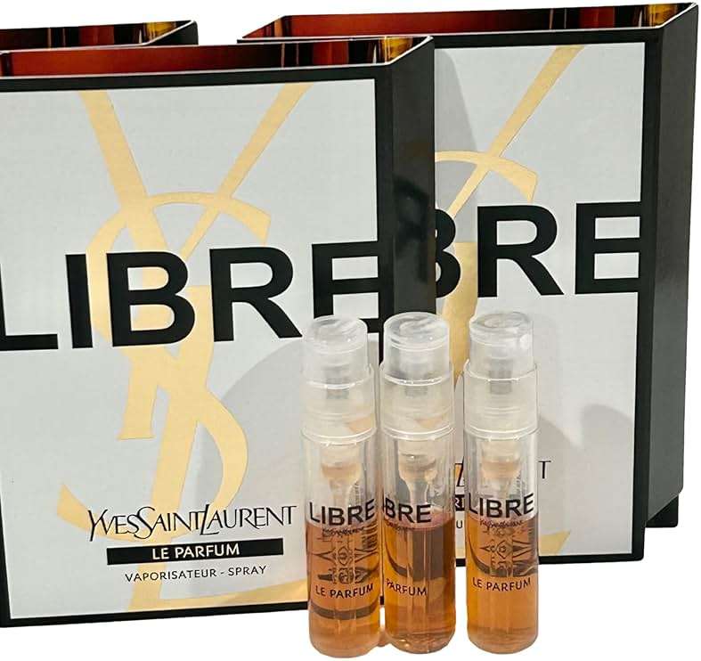 Yves Saint Laurent Sample Perfume YSL Sample Perfume LIBRE LE PARFUM Sample WOMEN Perfume 1.2 ml / 0.04 oz - set of 3 - Image 2
