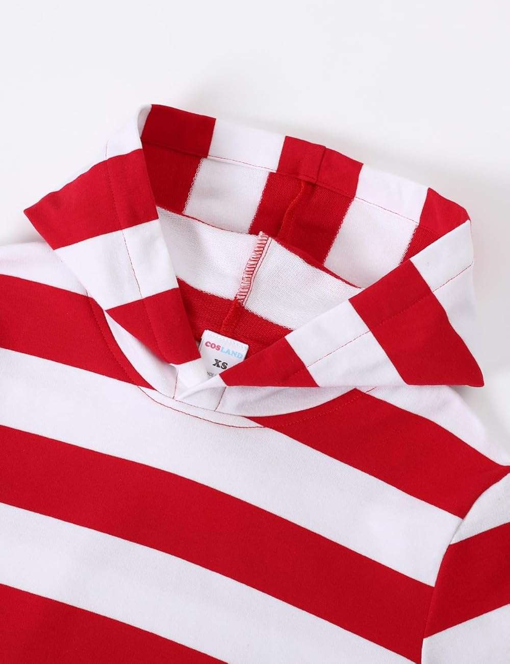 COSLAND Boys' Striped Hoodies Kids Cotton Long Sleeve Hooded Sweatshirts, X-Small-Large - Image 6