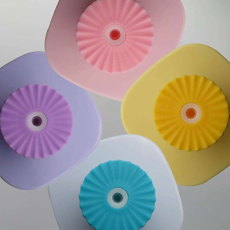 Vastsoon Contact Lens Case with Cleaner Washer, Travel Size Cute Colored Contact Lenses Applicator Removal Tool Kit with Mirror Solution Bottle for Daily Outdoor (Pink) - Image 6