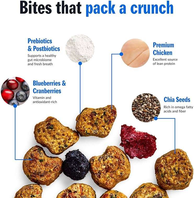 PetPlate Roost Rulin' Chicken FreshBaked Dry Dog Food, Gently Baked and Air-Dried Human Grade Dog Food, Formulated with Prebiotics and Postbiotics, Grain Free, No Fillers or by-Products 2lbs - Image 5