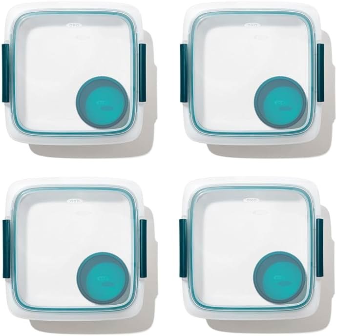 OXO Good Grips Prep & Go 6.3 Cups Salad Container (Pack of 4) Leakproof Food Storage - Product Image