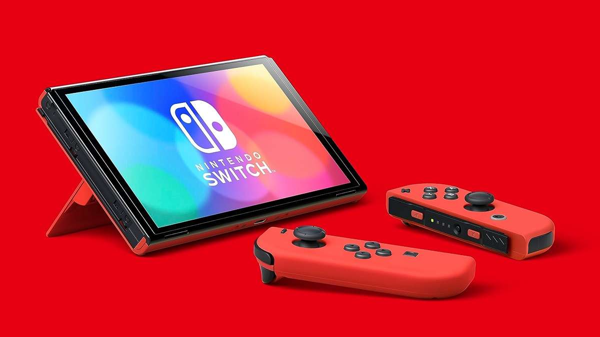 Nintendo Switch - OLED Model: Mario Red Edition (Renewed Premium) - Image 5