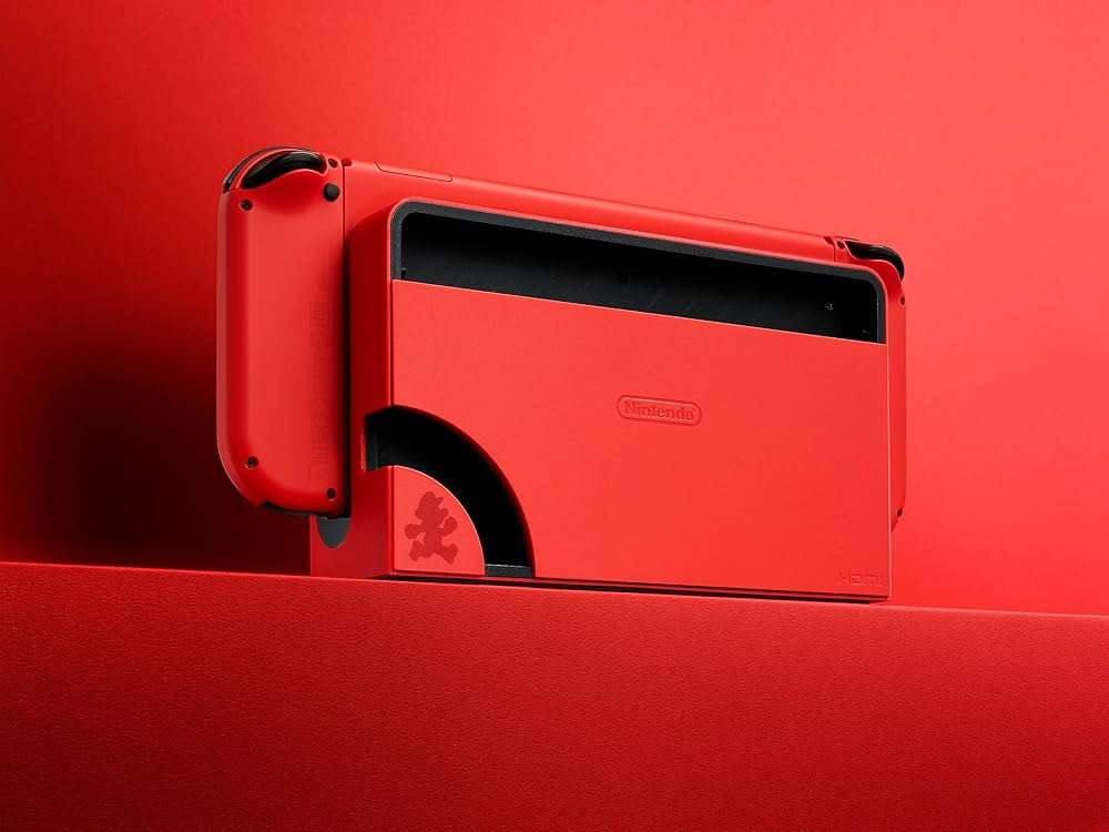 Nintendo Switch - OLED Model: Mario Red Edition (Renewed Premium) - Image 7