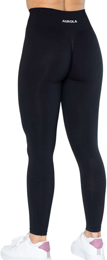 AUROLA Dream Collection Workout Leggings for Women High Waist Seamless Scrunch Athletic Running Gym Fitness Active Pants - Image 7