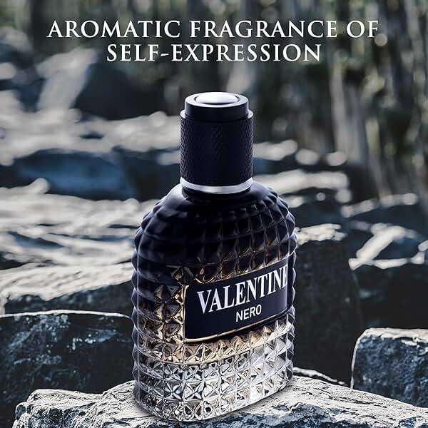 Valentine Nero for Men - Woody Aromatic Fragrance with Floral and Mineral Notes - Masculine Scent - 100ml - Image 3