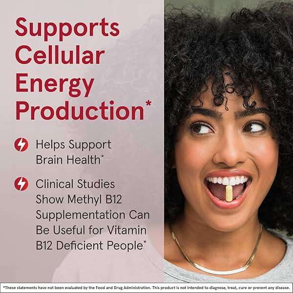 Jarrow Formulas Maximum Strength Methyl B-12 5000 mcg Dietary Supplement - 90 Cherry Chewable Tablets - Bioactive Vitamin B-12 - Supports Cellular Energy Production, Sleep & Brain Health (Pack of 12) - Image 4