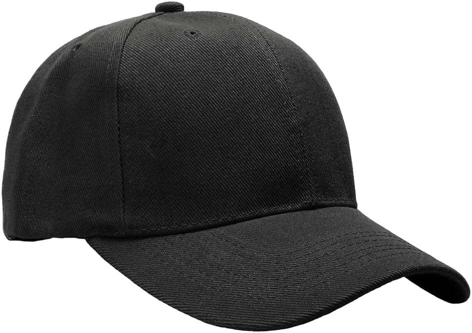Falari Wholesale Bulk Lot 12-Pack Baseball Cap Adjustable Size Plain Blank Solid Color - Image 3