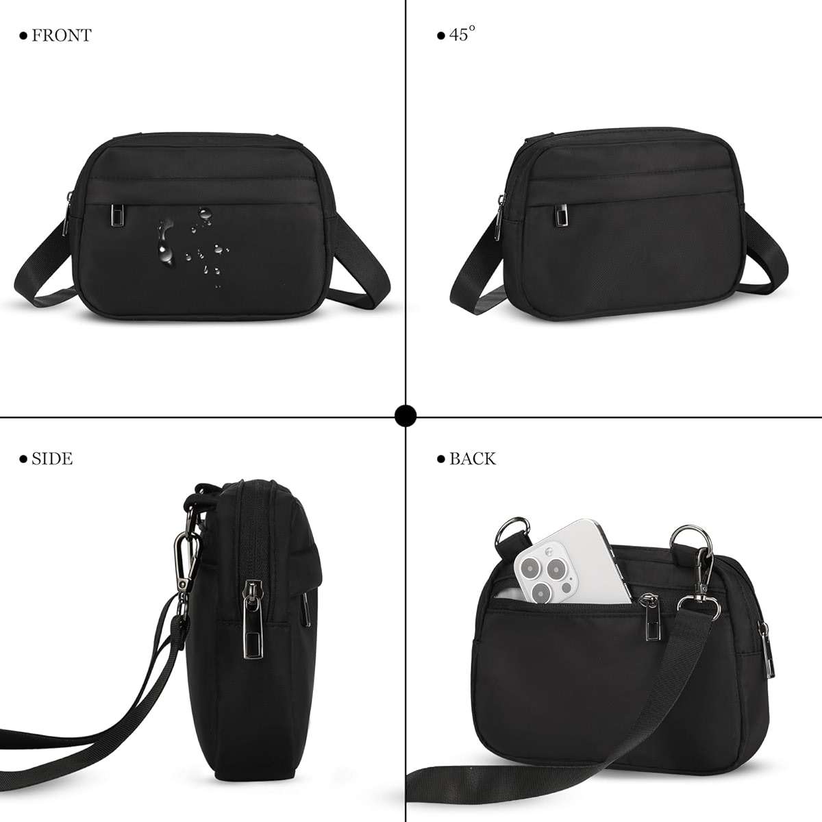 MAXTOP Small Crossbody Bags for Women Belt Bag Fanny Pack with Adjustable Strap - Image 4