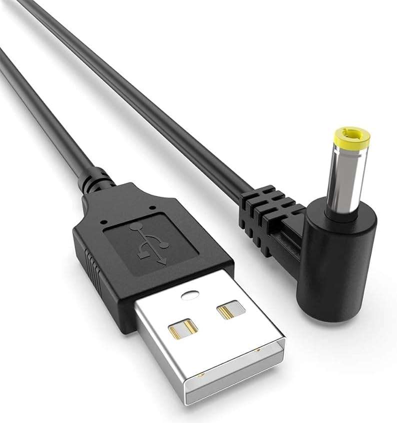 Gomass Replacement PSP Charger Cable, USB Power Cord for Sony PSP PlayStation Portable Charging for PSP 1000 2000 3000 Series (PSP-1001, 2001, 3001) 2Set L-Shape - Image 2