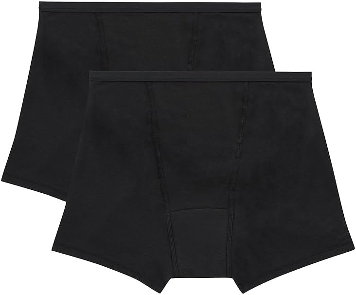 Hanes Women's Comfort, Period. Underwear, Bikini Period Underwear, Super Leaks Period Underwear, 3-pack - Product Image