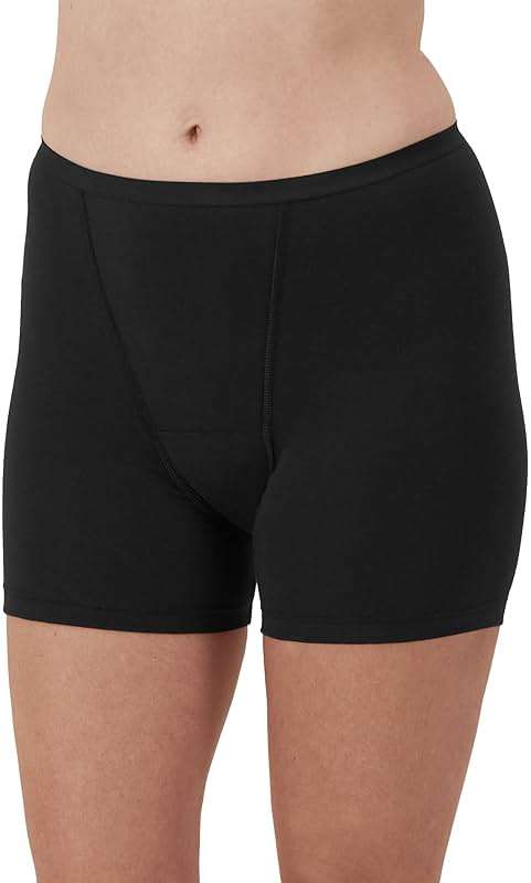 Hanes Women's Comfort, Period. Underwear, Bikini Period Underwear, Super Leaks Period Underwear, 3-pack - Image 2