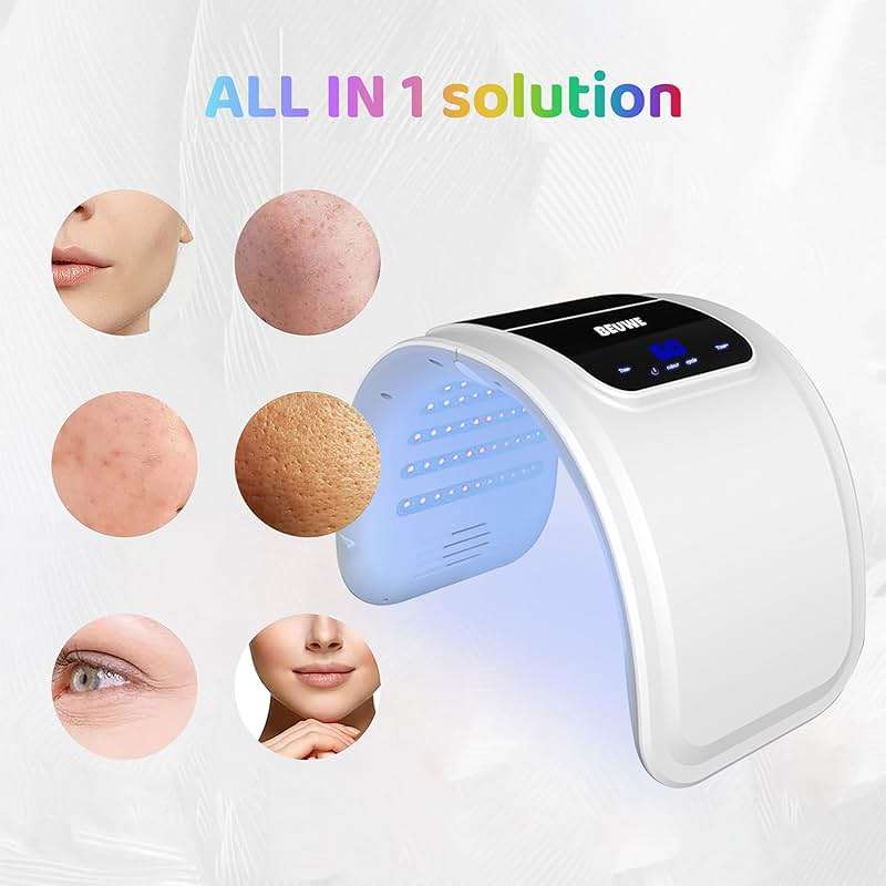 Red-Light-Therapy-for-Face,Led Face Mask Light Therapy Red & Blue Rejuvenation Tool SPA Equipment Led Neck Body Hand Mask for Skincare at Home - Image 9