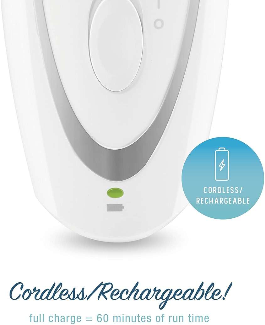 Conair Full Body Epilator & Hair Removal for Women, Cordless/Rechargeable, Perfect for Total Body - Image 6