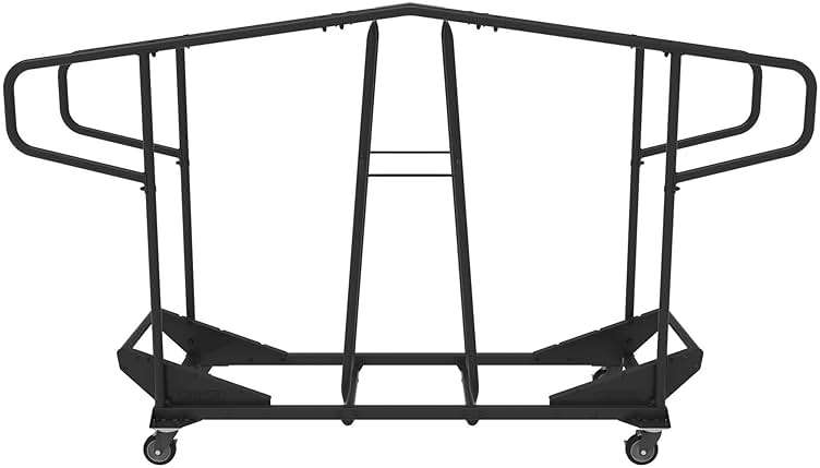 Lifetime Steel Chair Cart, Black - Image 1