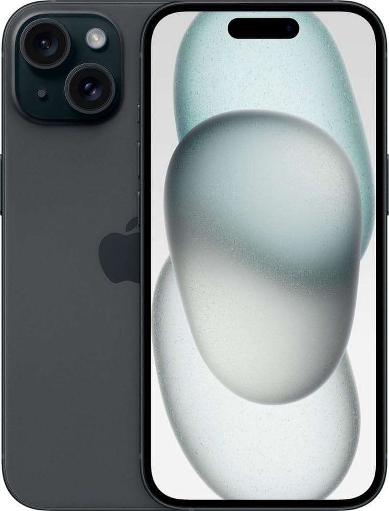 Apple iPhone 15 Plus, 128GB, Black - Locked to AT&T (Renewed) - Image 1