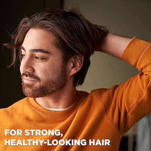 DOVE MEN + CARE 2-in-1 Shampoo + Conditioner Pure Fresh Orange & Sage for Strong, Healthy-Looking Hair, with Vitamin C & Mineral Complex, 17.5 oz - Image 5