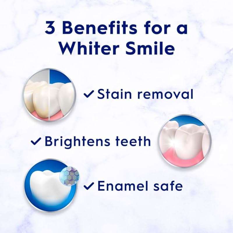 Crest 3D White Whitening Therapy Charcoal Deep Clean Invigorating Mint Teeth Whitening Toothpaste, 4.6 oz Pack of 3, Anticavity Fluoride Toothpaste, Gently Brightens Teeth, Strengthens Enamel - Image 2