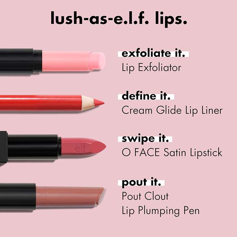e.l.f. Cream Glide Lip Liner, Highly-Pigmented Pencil For Shaping & Sculpting Lips, Semi-Matte Finish, Vegan & Cruelty-Free - Image 3
