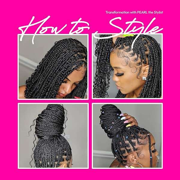Red by Kiss Braiding Gel Extreme Hold Styler Fixer for Box Braids & Cornrows, Hydrating, Conditioning, Long-Lasting Frizz Control, 4C Moisturizing, Nourishing High Shine (16 fl. oz.) - Image 4