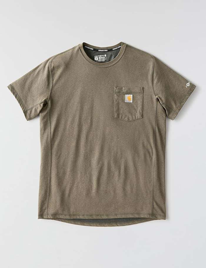 Carhartt Men's Force Relaxed Fit Midweight Short-Sleeve Pocket T-Shirt - Image 6