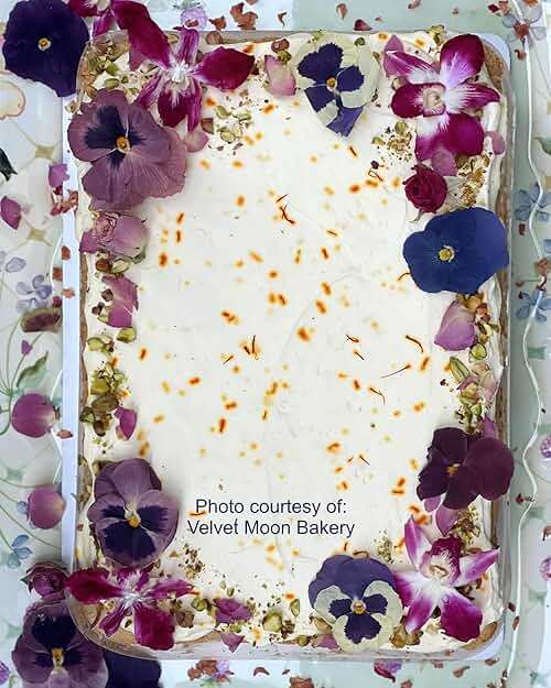 Freshly Preserved Pansy and Orchids Freeze-Dried Edible Flowers - Edible Dried Flowers for Cakes Decoration, Drink, Cocktails, Resin Art & DIY Crafts - USA-Grown Whole Bloom - 25 Count - 0.2 Oz - Image 5