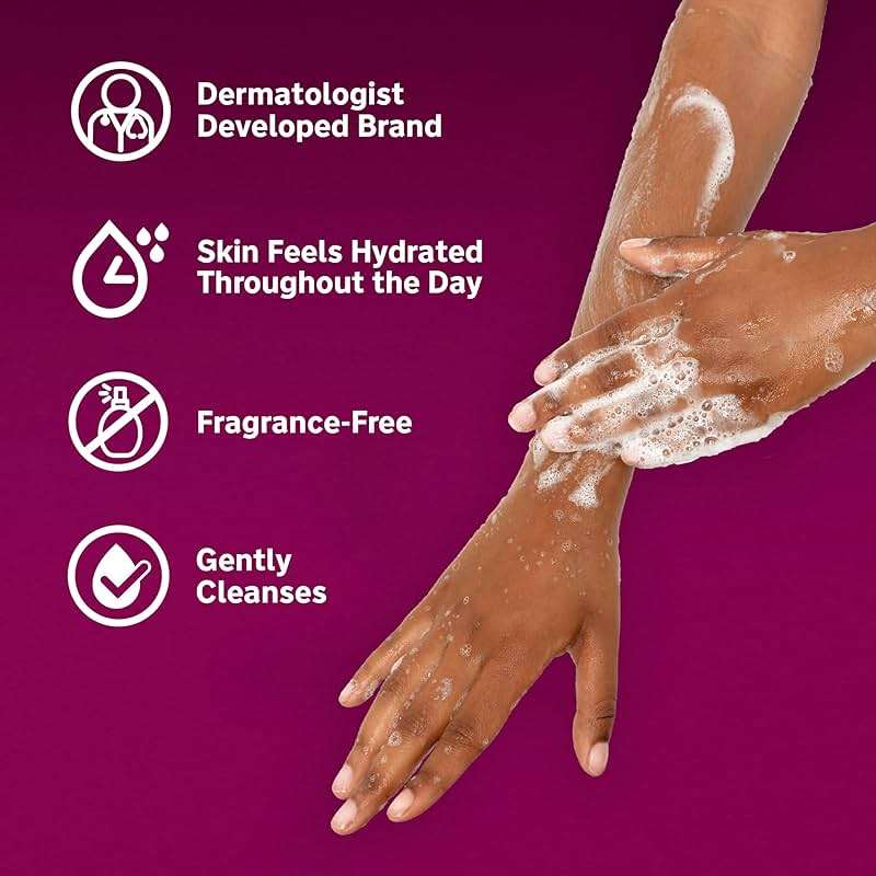 Lubriderm Advanced Therapy Body Wash, Unscented Nourishing Cleanser with Pro-Ceramide, Vitamin E & Pro-Vitamin B5 Gently Cleanses Itchy, Dry Skin, Fragrance Free, Hypoallergenic, 16 fl. oz - Image 7