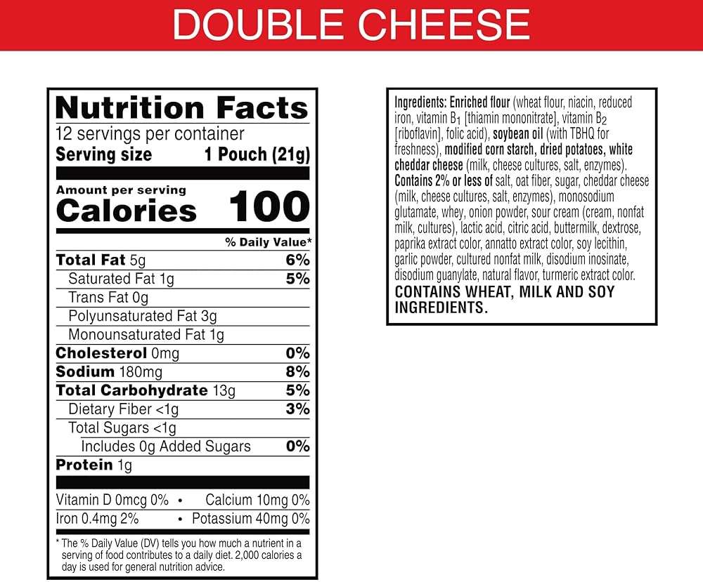 Cheez-It Snap'd Cheese Cracker Chips, Thin Crisps, Lunch Snacks, Double Cheese, 9oz Box (12 Pouches) - Image 2